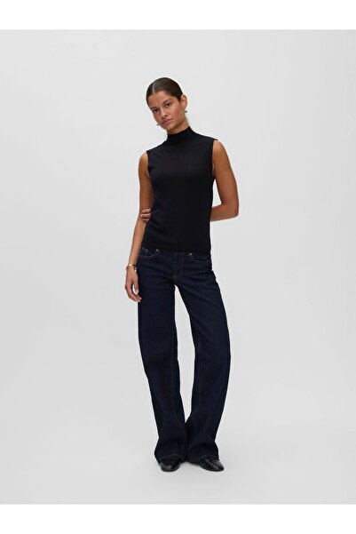 Vero Moda Weit geschnitten VMRIVER-STRETCH Mid Rise Weiter Beinschnitt Jeans