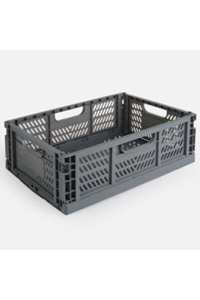 OEM Ladita Pliabila din Plastic Gri 15L