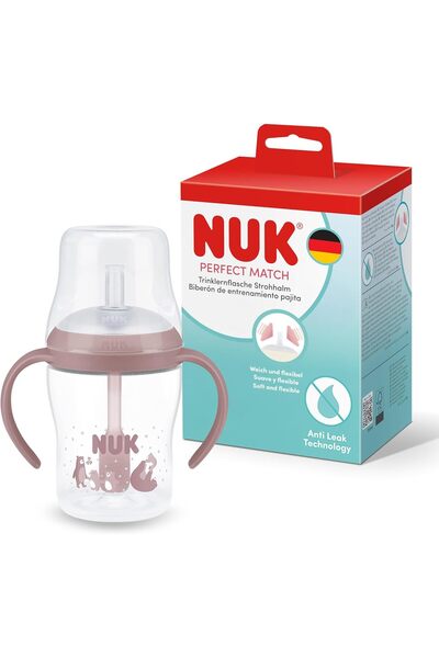 Nuk PM Pipetli Alıştırma Bardağı, 150 ml, Pembe