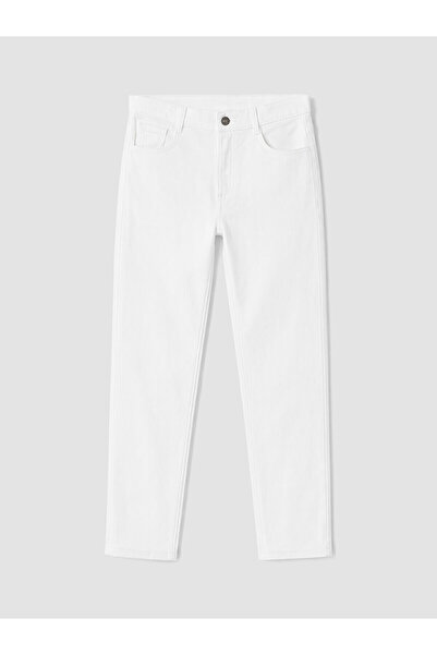 LC Waikiki NEVAVM Παντελόνι Gabardine για αγόρια Slim Fit με διαφορά στο σχέδιο