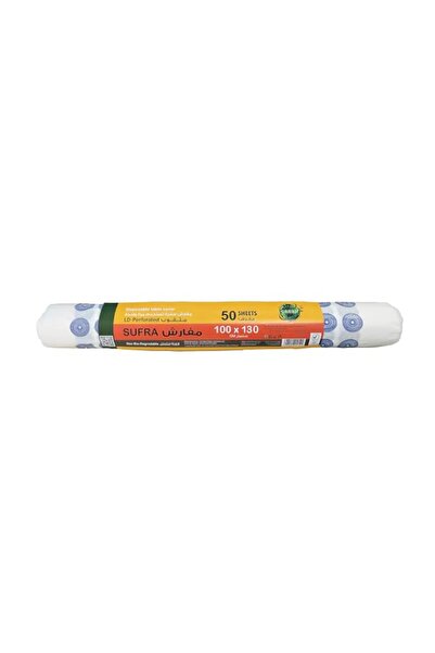 Generic Earth Green Choice LD Printed Sufra Table Cover, 100x130 Cms, 50 pieces