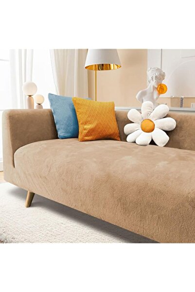 Generic Velvet Sofa Slipcover High Stretch Plush Couch Covers Luxury Thick So...