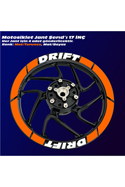 Sixteen Sticker Mondial Drift L Wheel Strip 17"