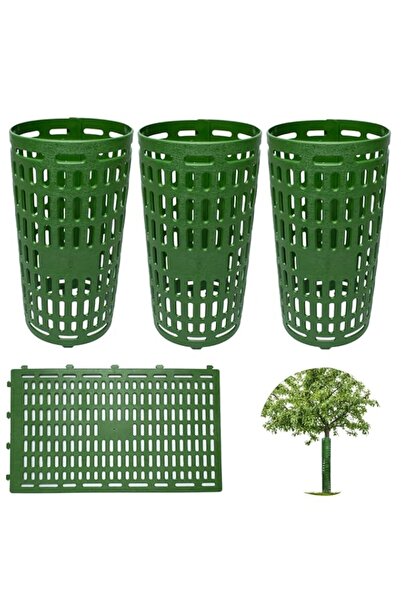 Generic 3PCS Tree Trunk Protector Wrap Plastic, Mesh Plant Covers Tree Tubes,...