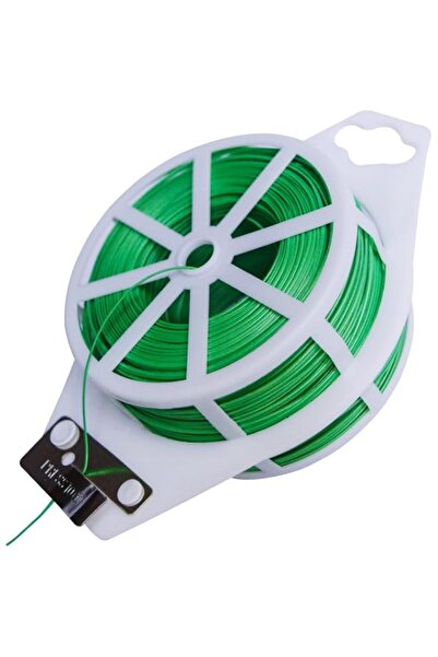 Generic Green Twist Ties, 328 Feet (100m) Sturdy Plant Ties with Cutter, Rust...
