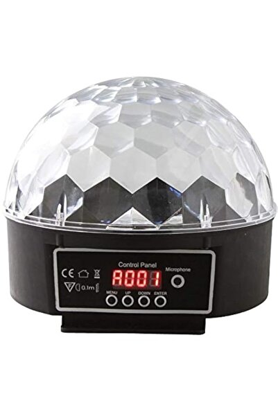Generic Magic Crystal Ball LED RGB Stage Lighting DJ Disco Party Show Club Pr...