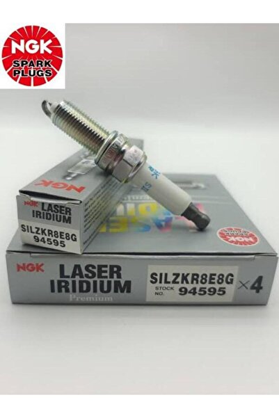 NGK 94595 Laser İridium Buji Takımı SILZKR8E8G 4 adet orjinal Hyundai / Kia 1...