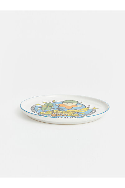LC Waikiki Rmz Gi̇yi̇m Farkiyla Stumble Guys Printed Ceramic Cake Plate