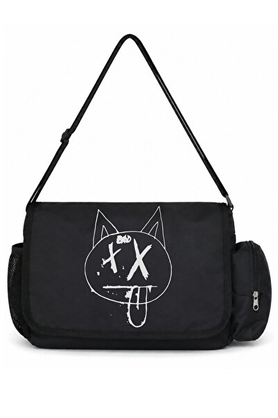 SEVBANO Design Cat Printed School, Sports, Office Multi-Purpose Messenger Bag