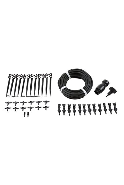 OEM Kit pentru irigatii prin picurare GF, furtun + accesorii, plastic, furtun...