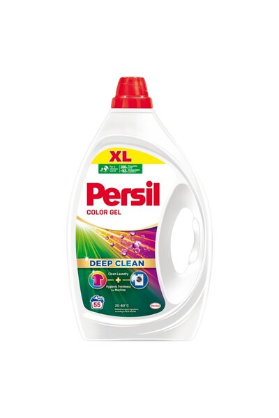 OEM Detergent de rufe lichid, Persil Deep Clean Color, 2.475 L, 55 spalari
