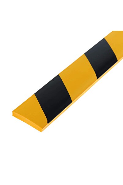 OEM Soft protector AC-115, flat type, black / yellow stripes, thickness 8 mm,...