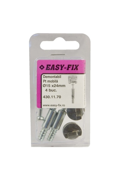 OEM Furniture remover, 15 x 16 x 24 mm, set of 4 pieces