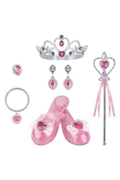OEM Pink Shoes & Princess Accessories Playset