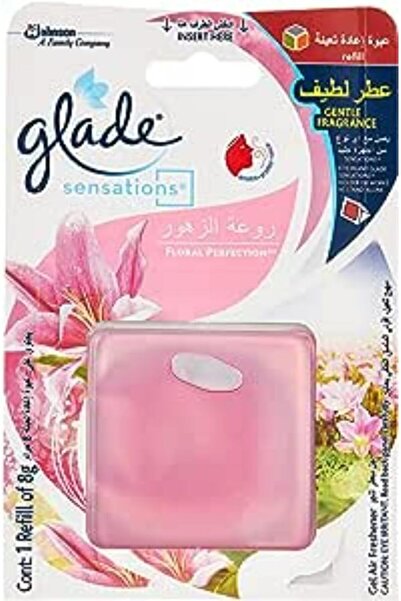 Glade معطر هواء برائحة الزهور، معطر للسيارة، 8 جرام