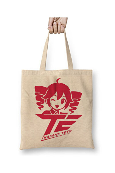Toyaso Kasane Teto White Cloth Bag Long Handle Shopping Bag Beach Bag