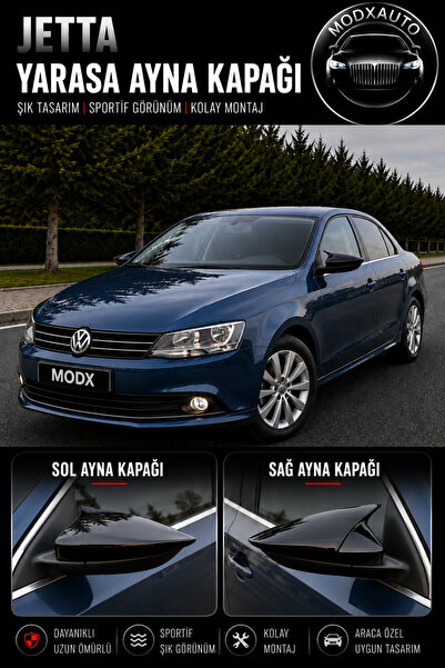 MODxAUTO VOLKSWAGEN JETTA 2011-2018 ARACA ÖZEL YARASA AYNA KAPAĞI A+