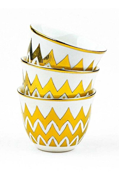 BASURRAH A set of Arabic coffee cups, 12 pieces