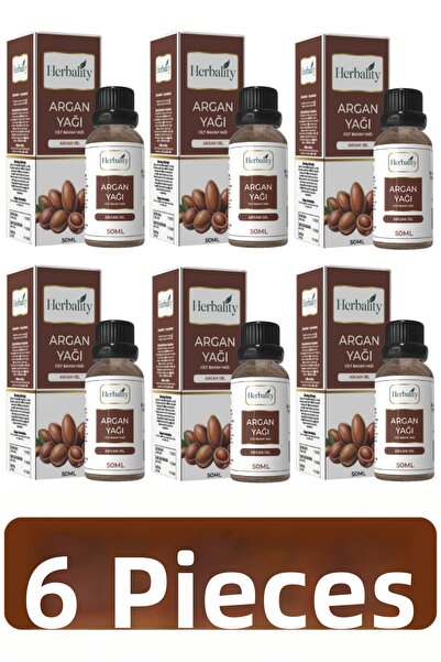 herbalıty زيت الأرغان 50 مل 6*الكمية
