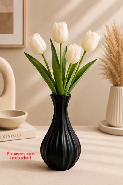 RONA STORE Lisahome Decorative Single Plain Vase - Modern Tv Unit - Console T...