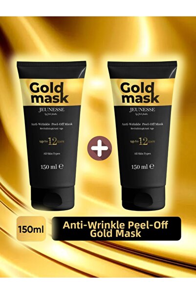 DORSY Peel-Off Gold Mask 150 ml X 2 Pieces