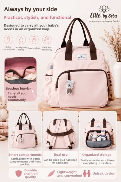 elite by seba Luna Mother Baby Care Bag