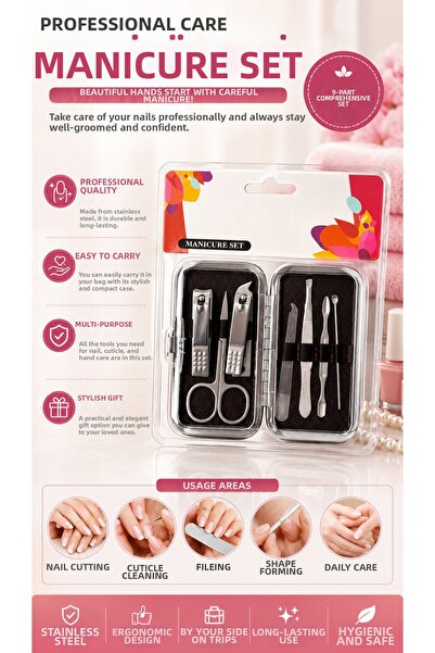 Northern Star Professional Manicure & Pedicure Set Hand Nail Care Kit