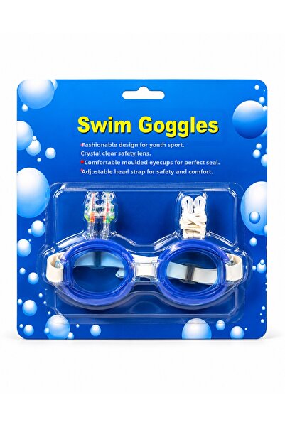 shopExxtra Children's Swimming Goggles Adjustable Pool and Sea Goggles Leak-P...