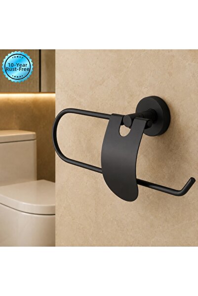 ÇELİK BANYO D10-028 - حامل مناديل ورقية مع غطاء