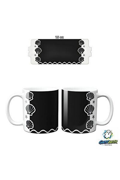 Ghostbastır Design Sea Shell Mug |   Single Piece K0194