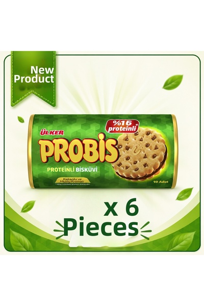 Ülker Probis Sandwich Biscuits (10 X 28 g) X6 Pieces