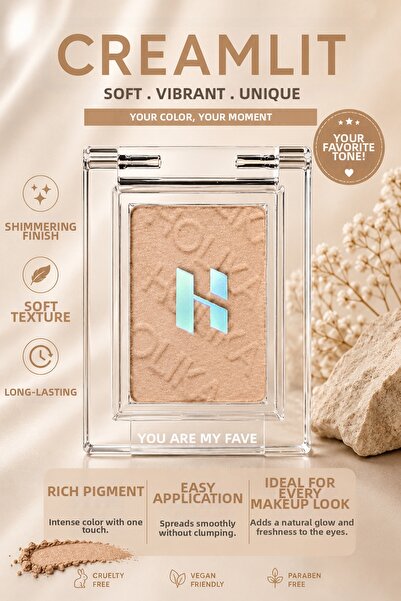 Holika Holika My Fave Piece Beam 61 Creamlit - Eyeshadow and Single Blush 1.8g