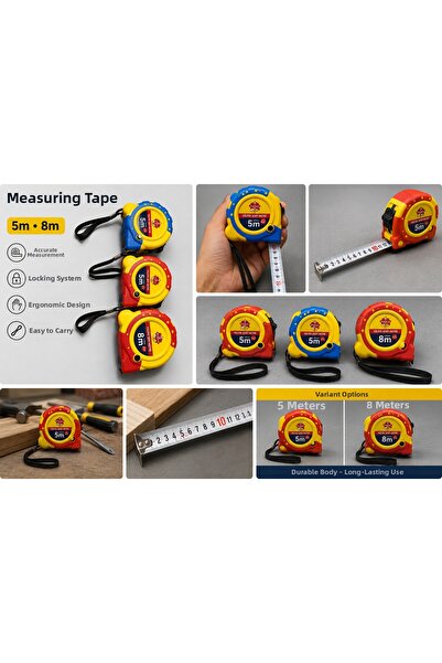 yıltek Tape Measure 8 Meters