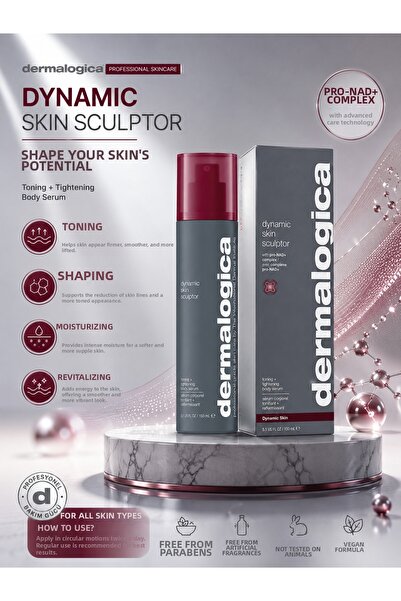 Dermalogica سيروم ديناميك سكين سكولبتور 150 مل لشد وتشكيل الجسم مع مركب برو-ناد+