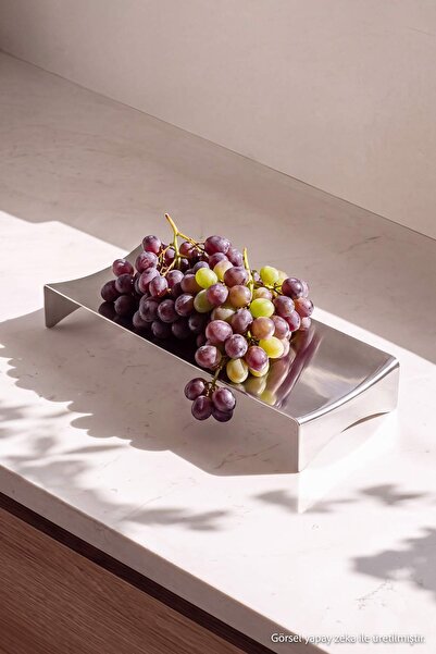 TRENDYOLMİLLA HOME Metal Stand Presentation Plate 36 cm Tphaw27Tbk00005