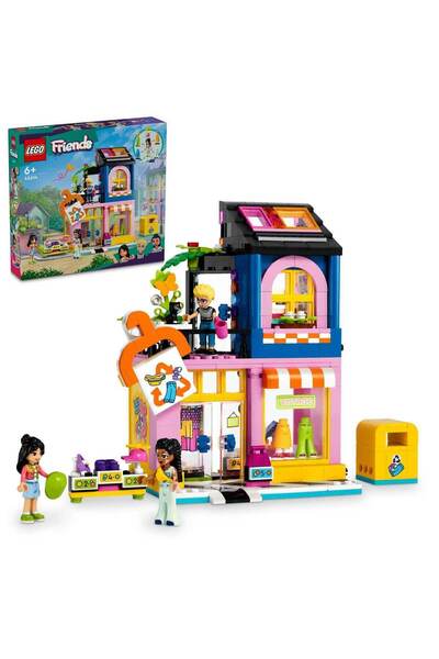LEGO ®   Magazinul de haine vintage Friends 42614 - Olly, Liann și Jord pentr...