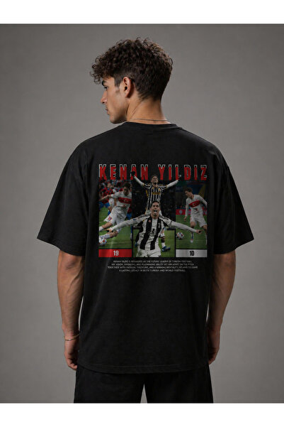 Edizen Kenan Yıldız Unisex Oversize Premium T-shirt %100 Pamuk
