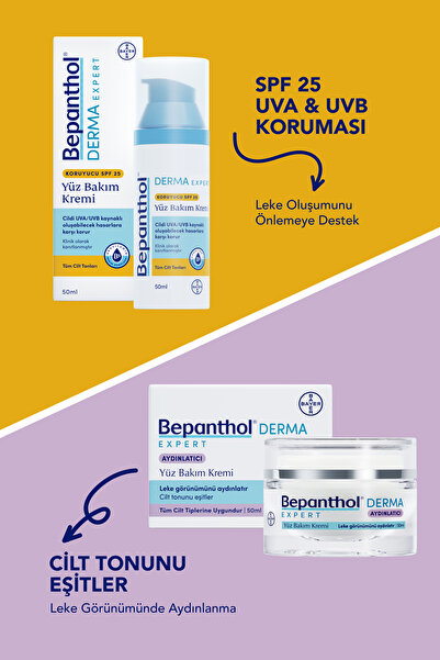 Bepanthol Derma Expert Aydınlatıcı Yüz Bakım Kremi