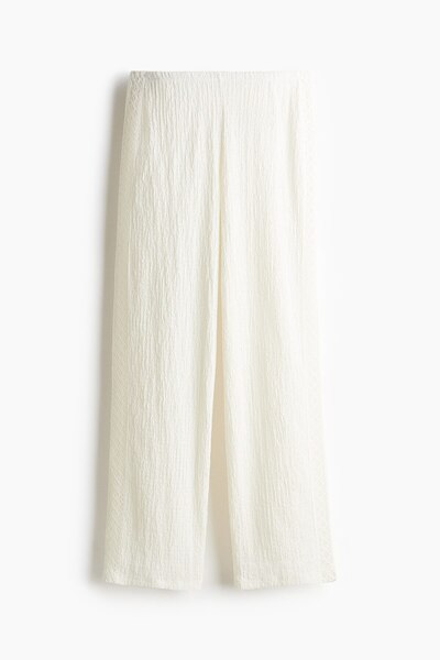 H&M Tekstüre Pull-on Pantolon
