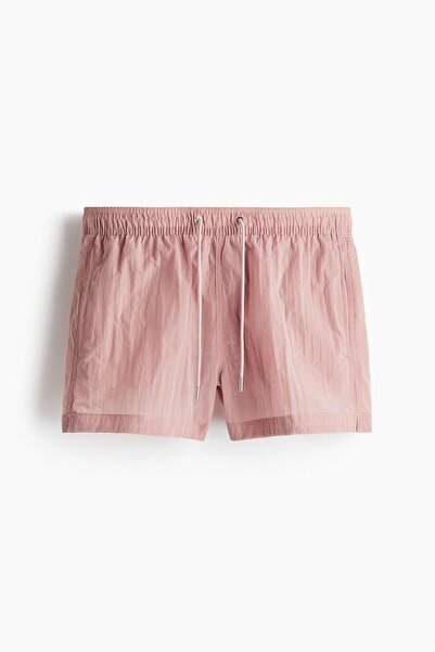 H&M Krinkle Naylon Şort Mayo