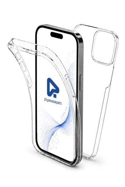iRfame Apple iPhone XS Max Double-Sided Silicone Case Transparent