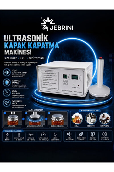 jebrini Ultrasonik Taşınabilir Manuel Folyo Isıyla Kapatma Yapıştırma Makinas...