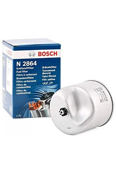 Bosch F026402864 Ford Focus 2011 > 2018 1.6 TDCİ Euro 5 Mazot Filtresi