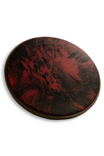okecajon Practice Pad 30 cm  12 Inç Tek Taraflı  Renkli  Kauçuk Drum Pad Davul Çalışma Pedi  Bateri