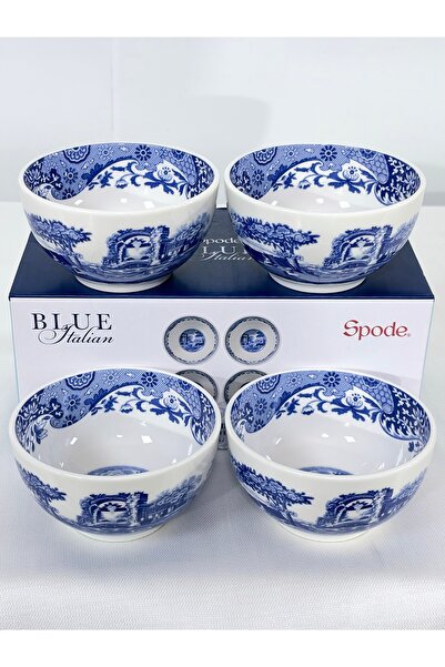 SPODE Blue Italian 4’lü Kase Takımı