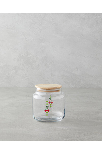 English Home Cherry Cam Kavanoz 630 ml Şeffaf