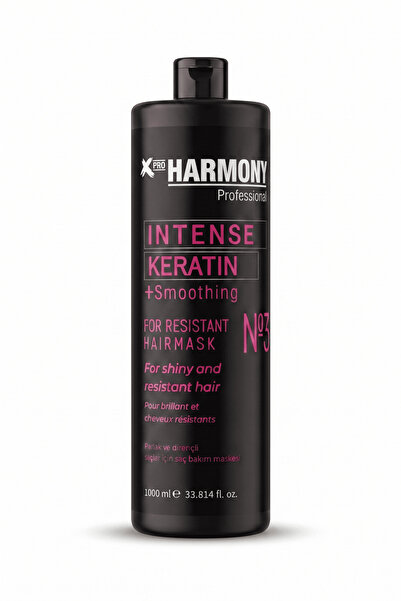 X Pro Harmony İntense Keratin No 3 Smoothing Hair Mask Maske 1000ml