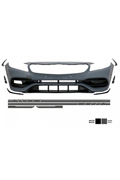 tuningset Autocolant Bara Față cu Autocolante Laterale Gri Închis compatibil ...