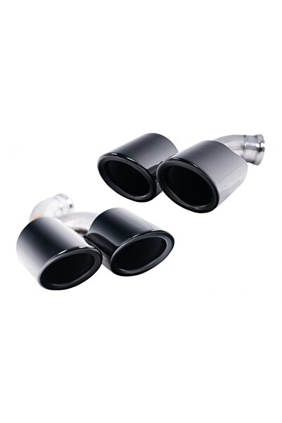 tuningset Ornamente Tobă de Eșapament compatibile cu Porsche Cayenne 92A Face...