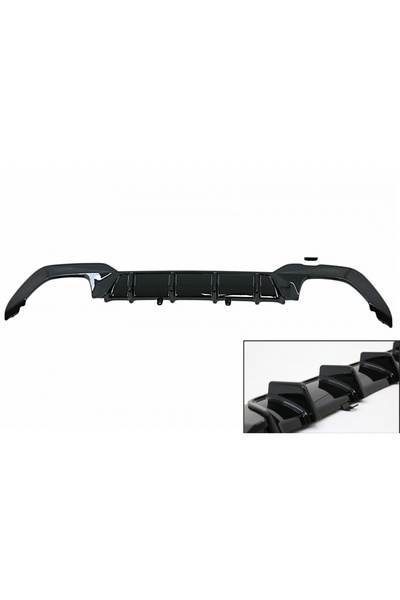 tuningset Difuzor bară spate compatibil cu BMW Seria 3 G20 G28 Sedan G21 Tour...